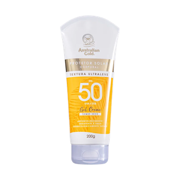 AUSTRALIAN GOLD PROT SOL CPO GEL CREME FPS 50 200G AUSTRALIAN GOLD