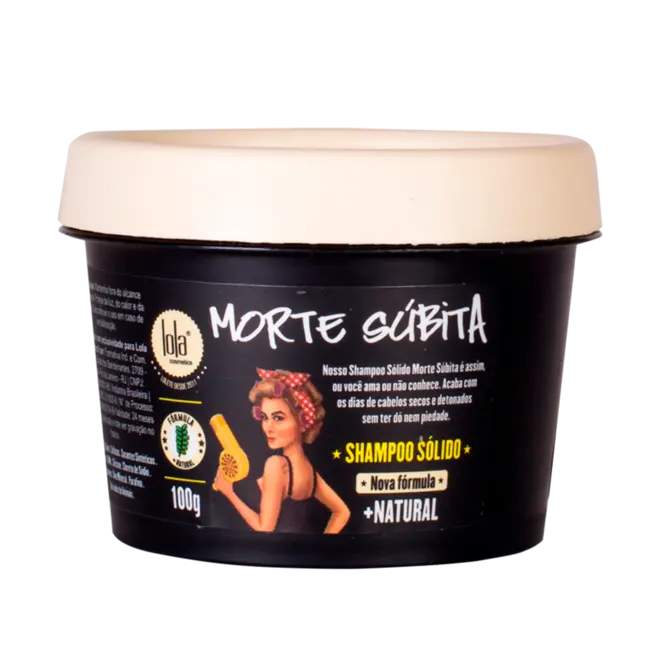LOLA MORTE SÚBITA SHAMPOO SÓLIDO 100G