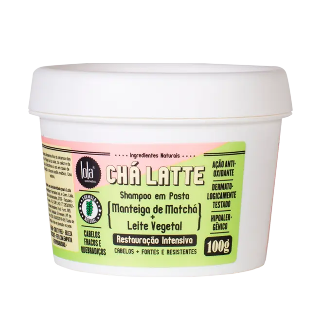 LOLA CHÁ LATTE MATCHÁ SHAMPOO EM PASTA 100G