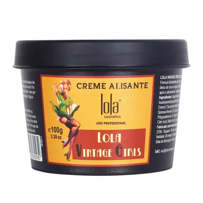 LOLA HAIR VINTAGE GIRLS REDUTOR DE VOLUME BOTOX 100G