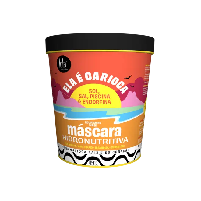 LOLA ELA É CARIOCA HIDRONUTRITIVA MÁSCARA 450G