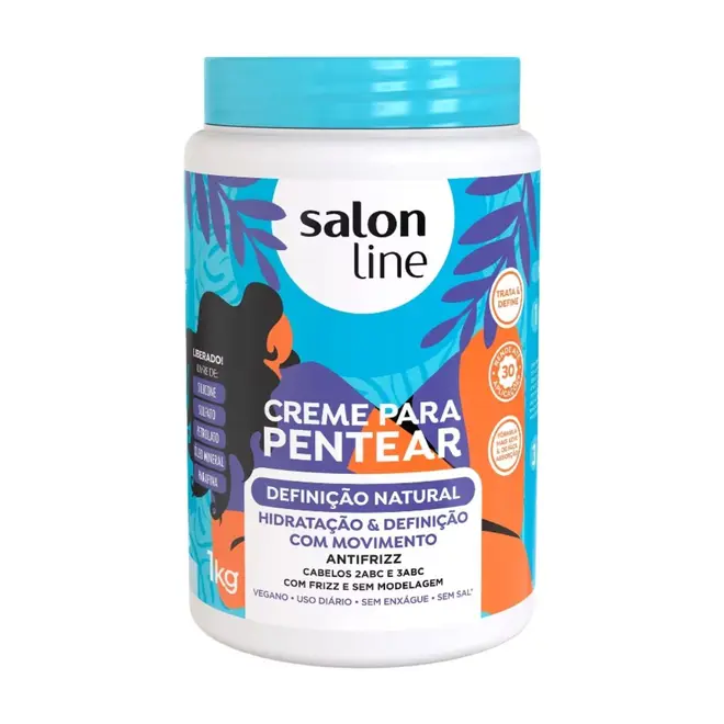 SALON LINE CREME PENTEAR DEFINICAO NATURAL 1KG