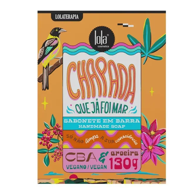 LOLA CHAPADA SABONETE EM BARRA 130G