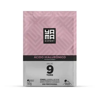 YAMA PÓ  DESCOLORANTE ÁCIDO HIALURÔNICO 50G
