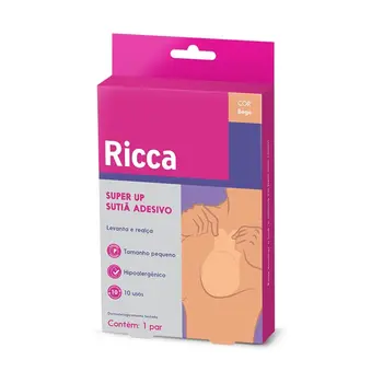 RICCA SUTIÃ ADESIVO BEGE P