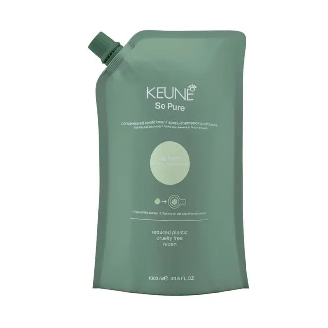 KEUNE SO PURE CLARIFY CONDICIONADOR REFILL  1000ML