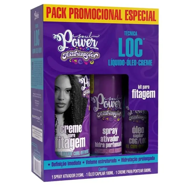 SOUL POWER PACK CP-OLEO-SPRAY DEDOLISS HIGH TECNICA LOC