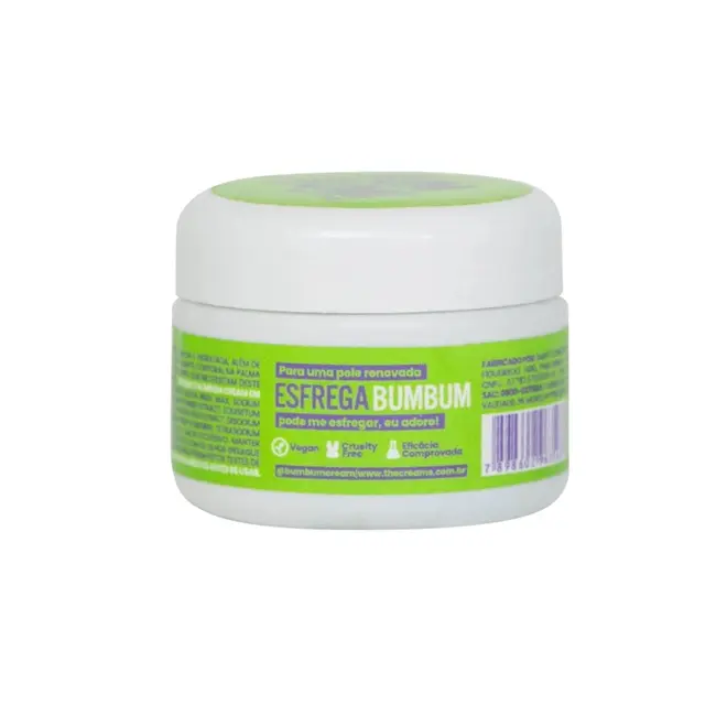 BELEZA BRASILEIRA ESFREGA BUMBUM MINI 50G