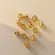 PROART ANEIS DE CABELO GOLDEN WITH STRASS 12UN