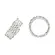 PROART ANEIS DE CABELO SILVER STYLISH 14UN