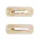 PROART PRESILHAS GLAM BRANCO 2PCS
