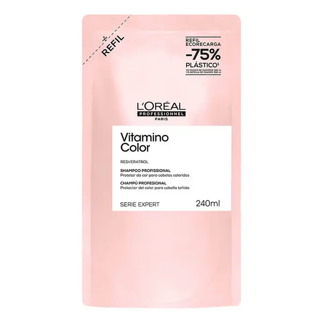 LOREAL  VITAMINO SHAMPOO REFIL 240ML