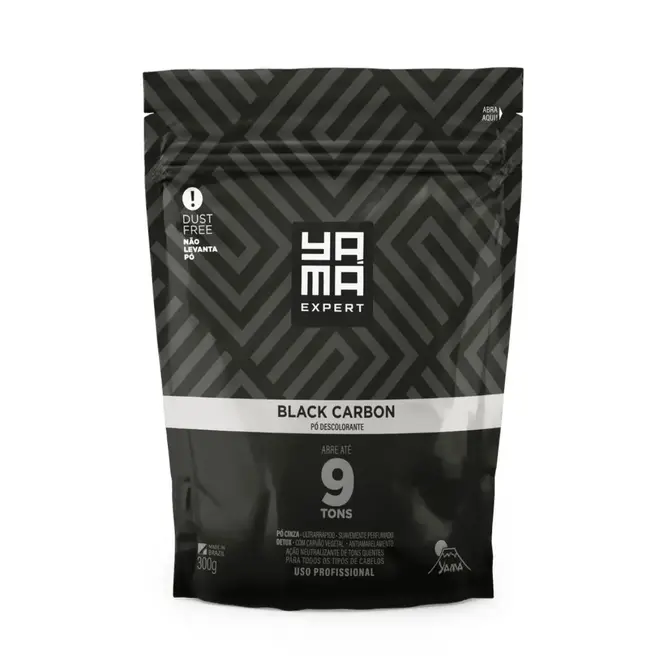 YAMA PÓ DESCOLORANTE BLACK CARBON REFIL 300G