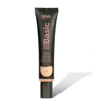 NINA MAKE UP BASIC BASE LIQUIDA MATTE COR1 25G