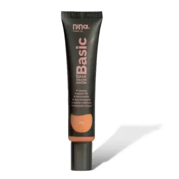 NINA MAKE UP BASIC BASE LIQUIDA MATTE COR6 25G