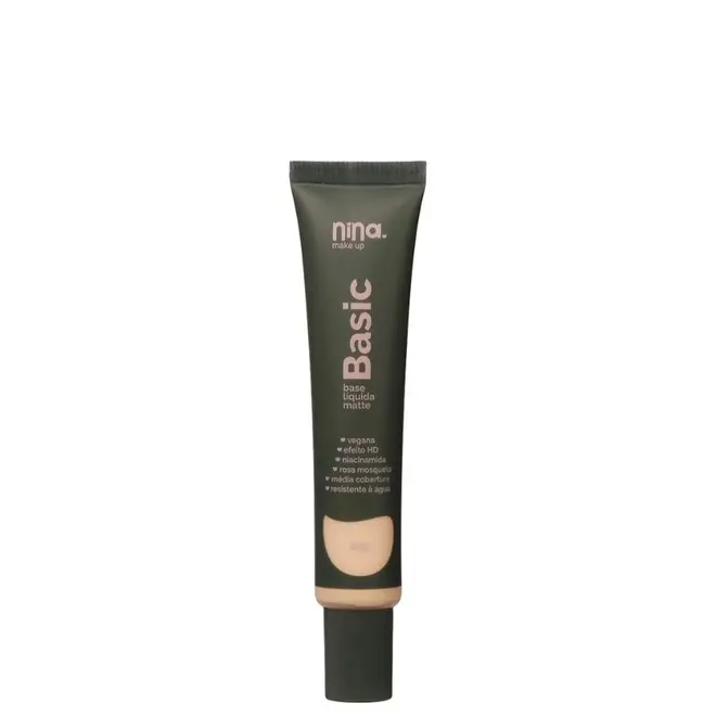 NINA MAKE UP BASIC BASE LIQUIDA MATTE COR3 25G