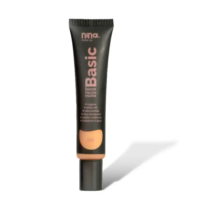 NINA MAKE UP BASIC BASE LIQUIDA MATTE COR4 25G