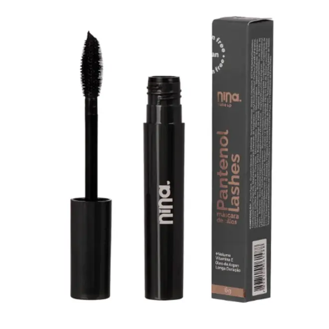NINA MAKE UP PANTENOL LASHES MÁSCARA DE CÍLIOS VOL