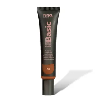 NINA MAKE UP BASIC BASE LIQUIDA MATTE COR10 25G
