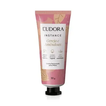 EUDORA INSTANCE CEREJA E AMÊNDOAS CREME DE MÃOS 30