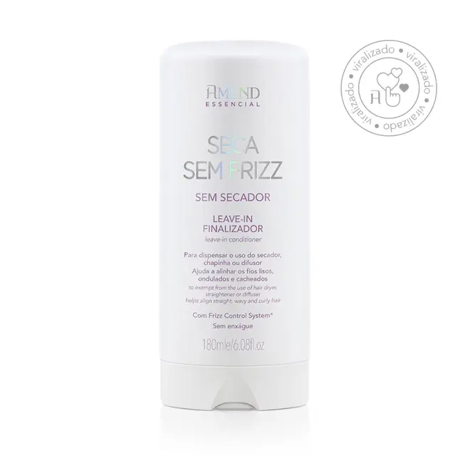 AMEND ESSENCIAL LEAVE IN FINALIZADOR SECA SEM FRIZZ 180ML