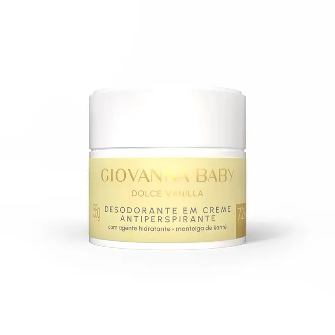 GIOVANNA BABY DESODORANTE EM CREME DOCE VANILLA 55G