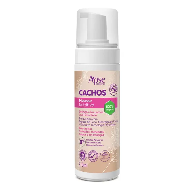 APICE CACHOS MOUSSE NUTRITIVO 210ML