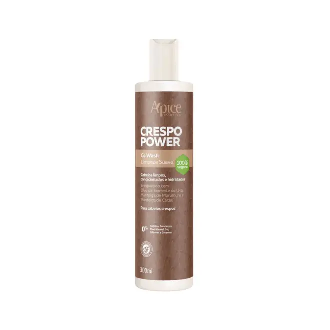 APICE CRESPO POWER CO WASH LIMPEZA SUAVE 300ML