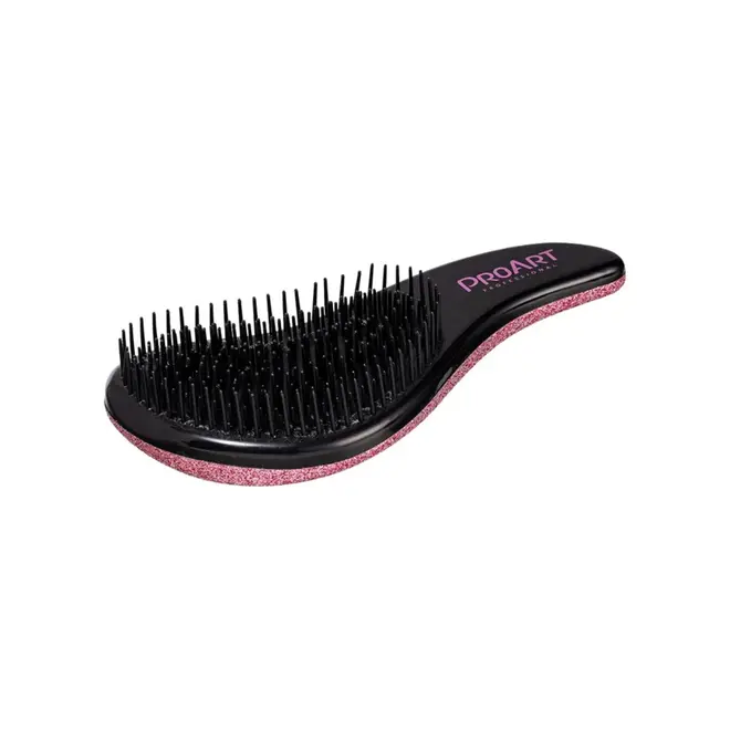 PROART ESCOVA GLITTER ROSA