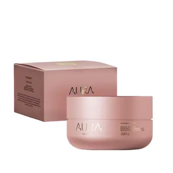 AURA BEAUTY MANTEIGA ILUMINADORA CORPORAL AURORA SHINE 200G