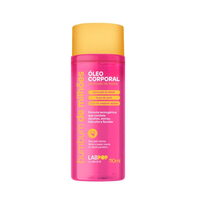 LABOTRAT LABPOP BUMBUM DE MILHÕES ÓLEO TERMOGÊNICO CORPORAL 110ML