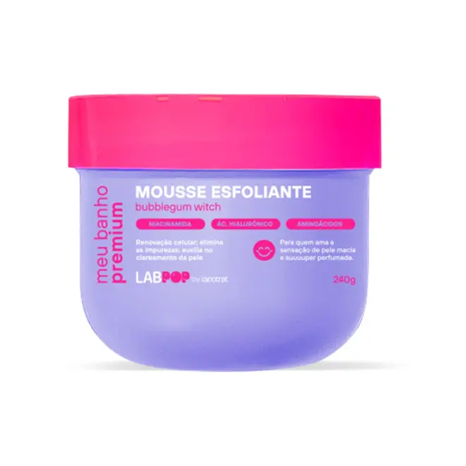 LABOTRAT LABPOP BUBBLEGUM WITCH MOUSSE ESFOLIANTE 240G