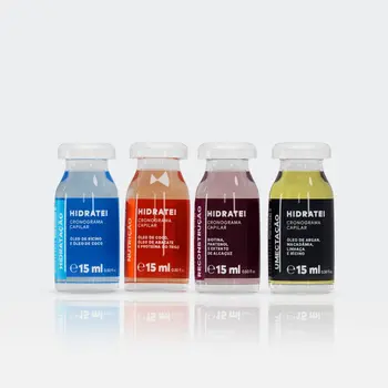 HIDRATEI KIT AMPOLAS CRONOGRAMA CAPILAR 15ML