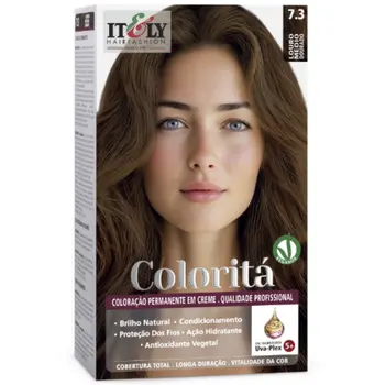 ITELY COLORITÁ COLORAÇÃO EM CREME 8.1 LOURO CLARO ACINZENTADO 50G
