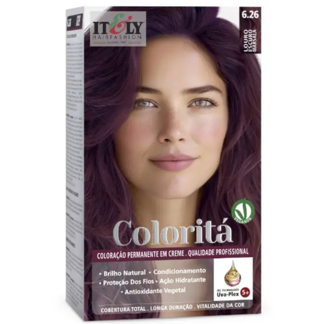ITELY COLORITÁ COLORAÇÃO EM CREME 9.0 LOURO MUITO CLARO 50G