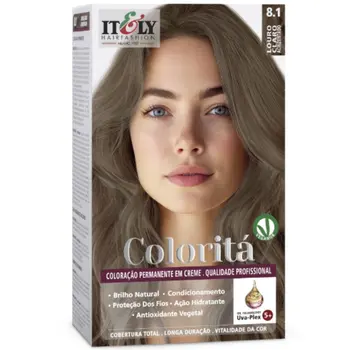 ITELY COLORITÁ COLORAÇÃO EM CREME 8.34 LOURO CLARO DOURADO COBRE 50G