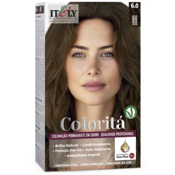ITELY COLORITÁ COLORAÇÃO EM CREME 8.0 LOURO CLARO 50G