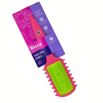 RICCA ESCOVA FLEX FITA CURL ROSA