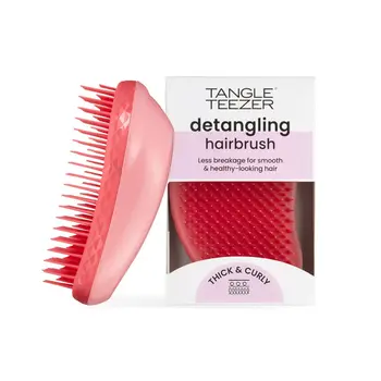 わどのすけ✨ TANGLE TEEZER THE ORIGINAL THICK & CURLY PINK PUNCH - TANGLE