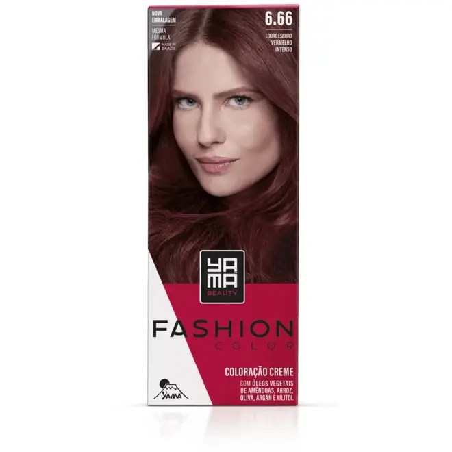 YAMA FASHION COLOR KIT N.6.66 + OX 20 VOL 60ML