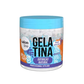 SALON LINE #TODECACHO GELATINA DEFINICAO NATURAL 550G