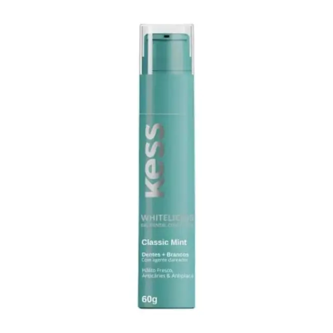 KESS GEL DENTAL WHITELICIOUS CLASSIC MINT 60G