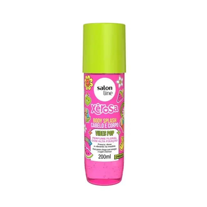 SALON LINE XEROSA VIBES POP BODY SPLASH DESODORANTE 200ML