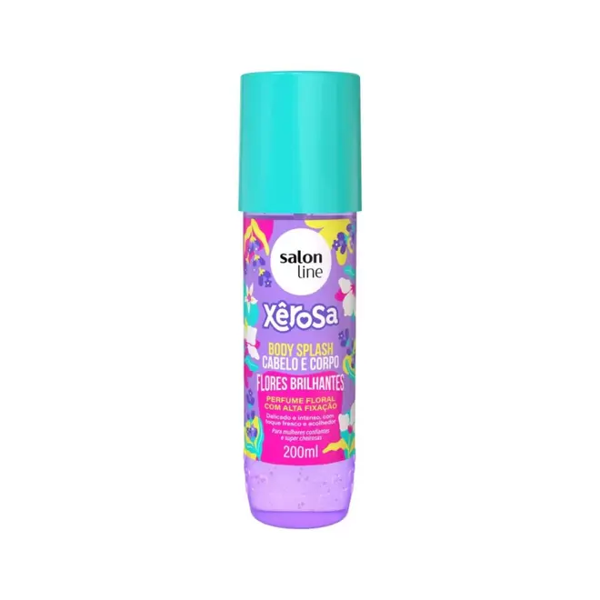 SALON LINE XEROSA BODY SPLASH DESODORANTE FLORES BRILHANTES 200ML