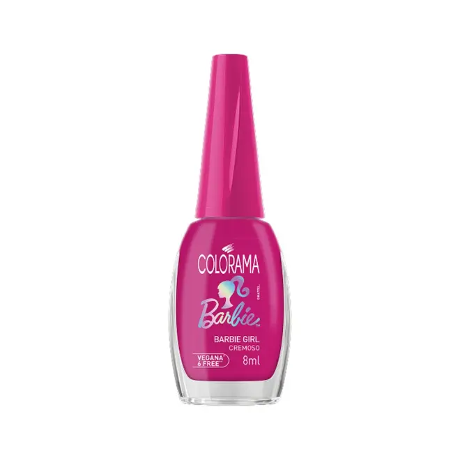 COLORAMA ESMALTE BARBIE CREMOSO BARBIE GIRL 8ML