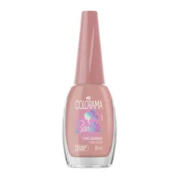 COLORAMA ESMALTE BARBIE CREMOSO CHIC BARBIE 8ML