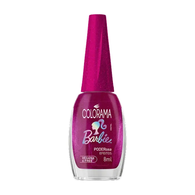 COLORAMA ESMALTE BARBIE PODEROSA 8ML