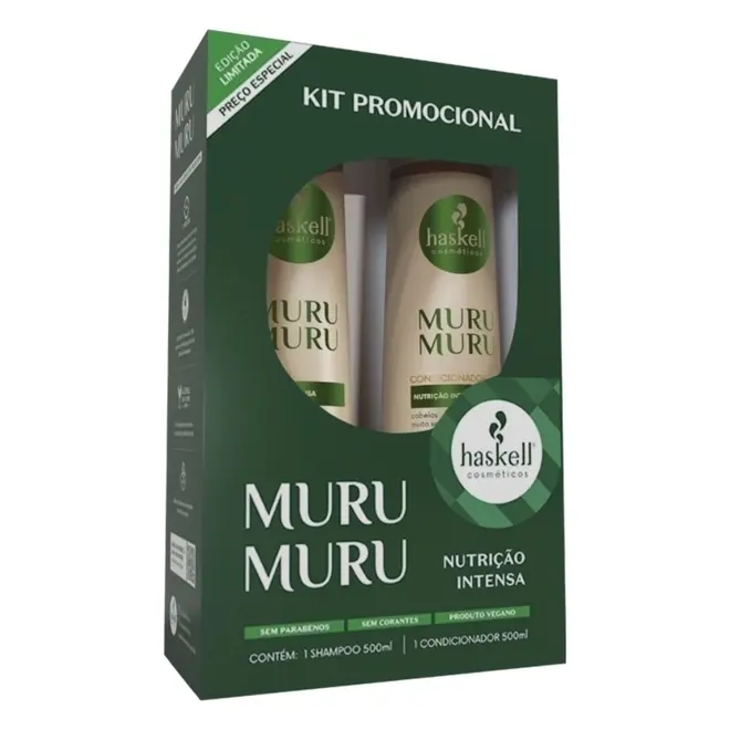 HASKELL PROMOPACK MURUMURU SHAMPOO+CONDICIONADOR 500ML