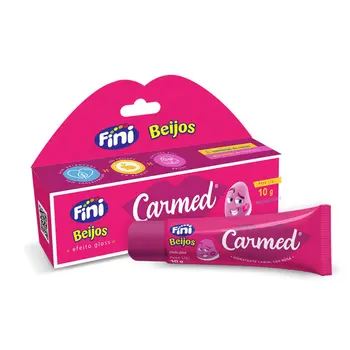 CARMED HIDRATANTE LABIAL FINI BEIJOS COM COR 10G