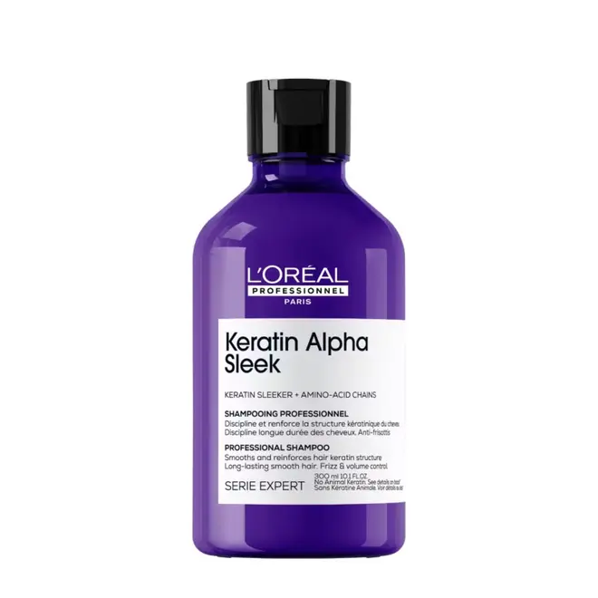 LOREAL KERATIN ALPHA SLEEK SHAMPOO 300ML